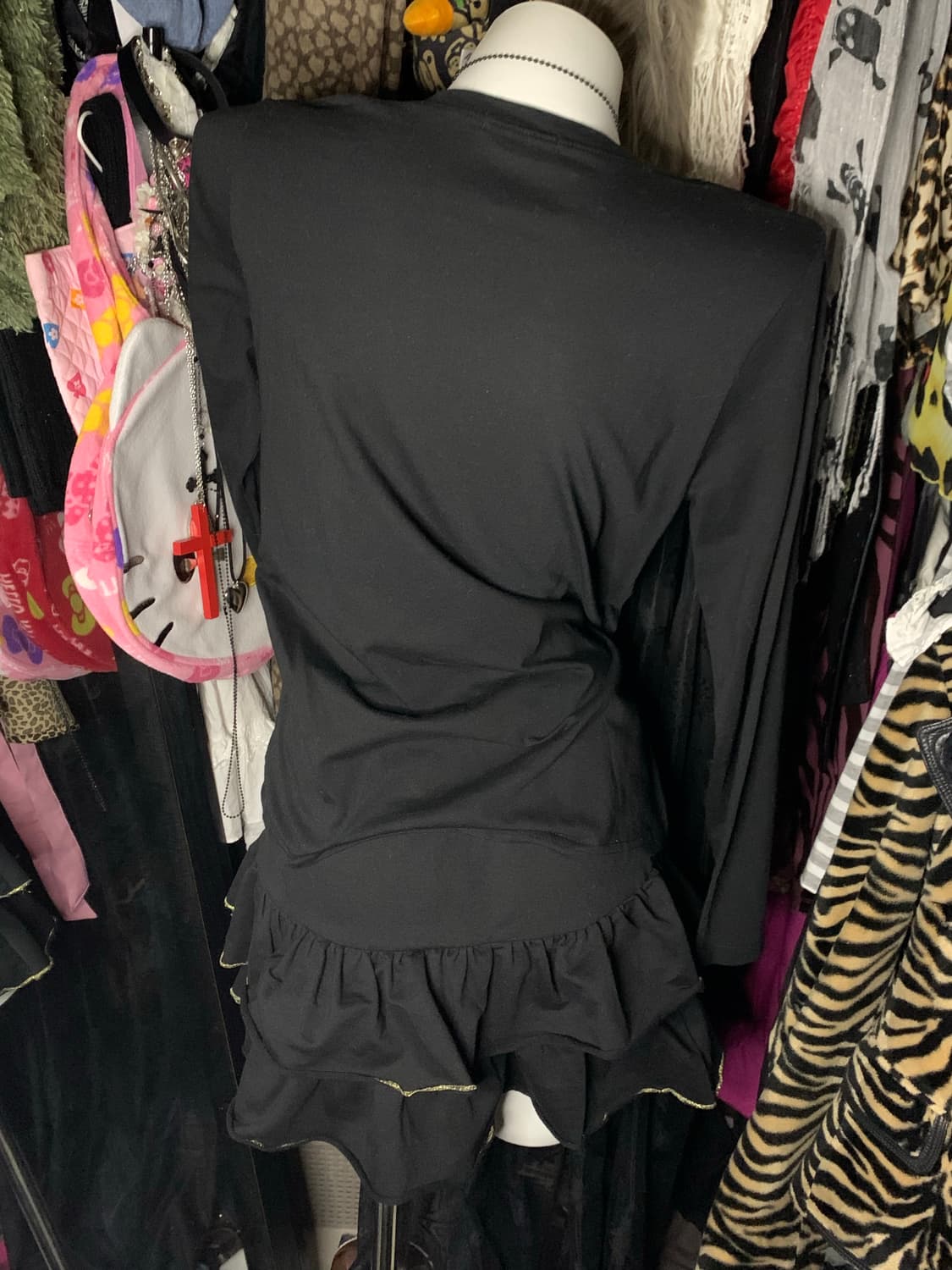 y2k 키치 펑크 프린팅 긴팔 emo 상품이미지3