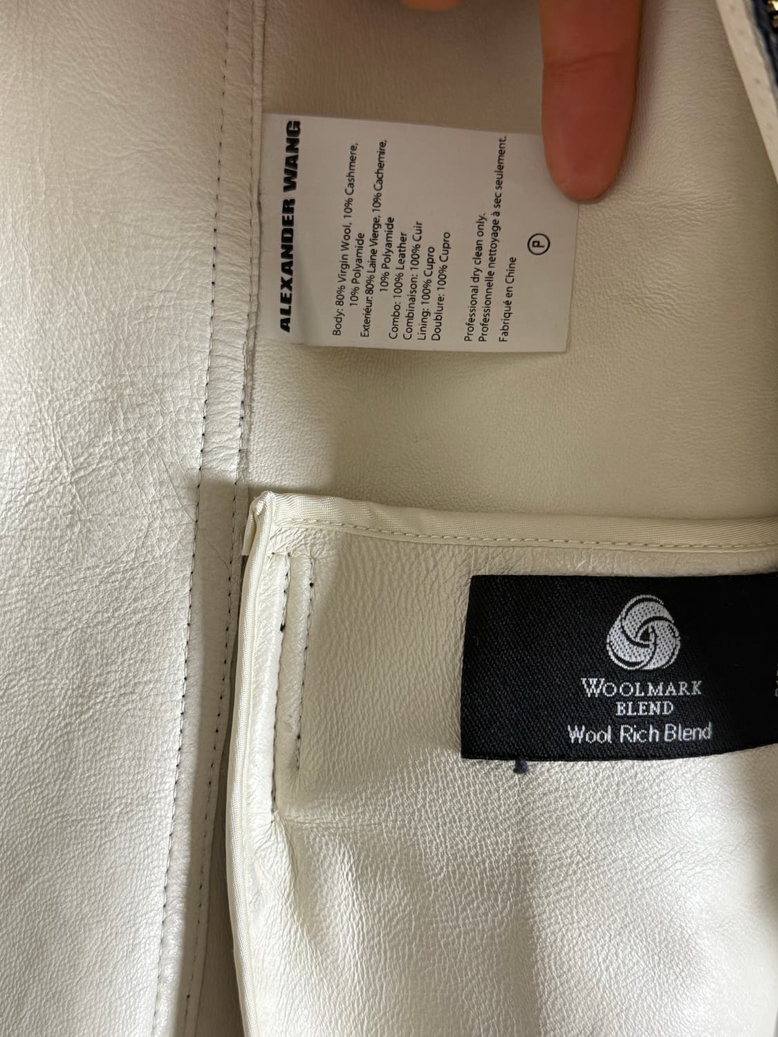 알렉산더왕 레더자켓 사이즈2 상품이미지4