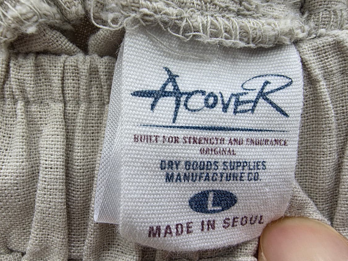 ACOVER 밴딩 반바지 상품이미지4