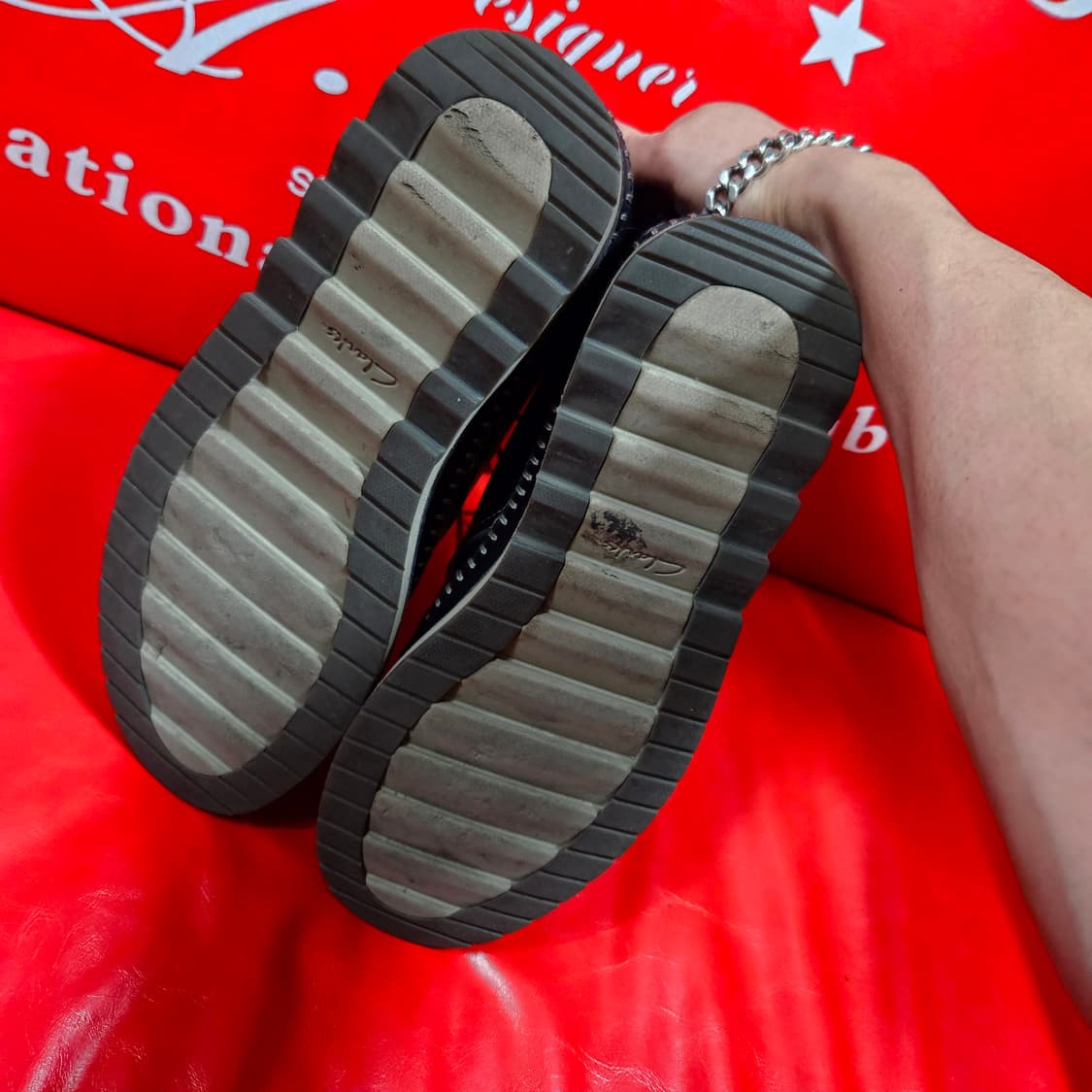 클락스(Clarks) 폴튼 탑 가죽 데저트화 270size 상품이미지7