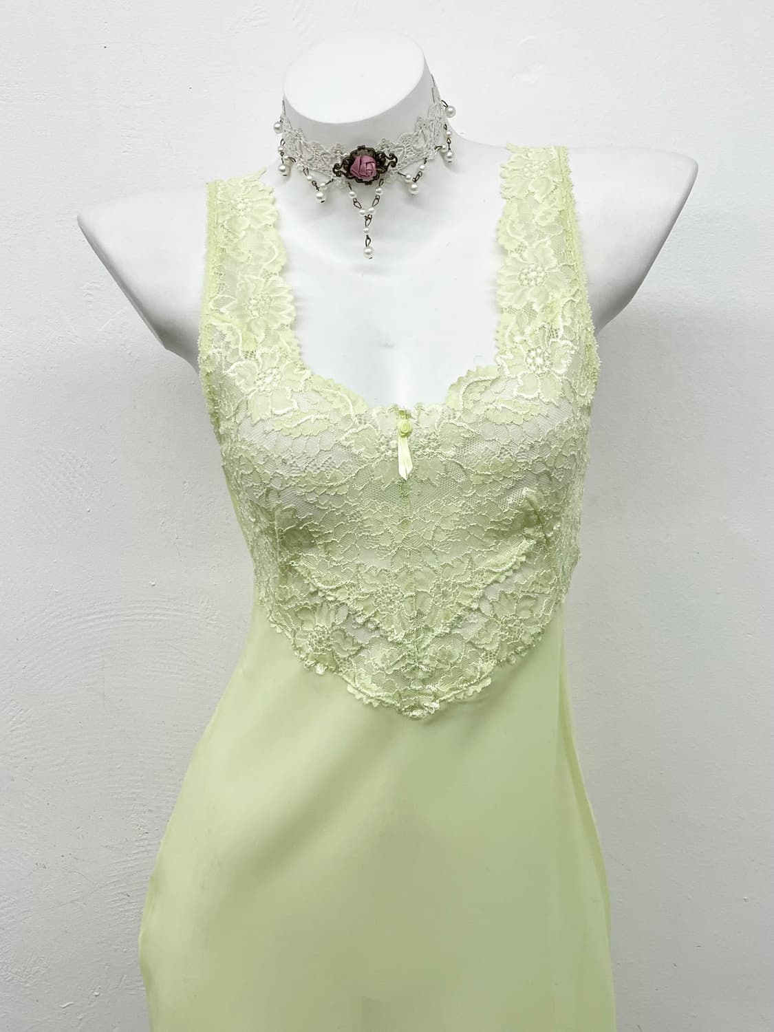 페어리 시어 레이스 슬립 상품이미지2