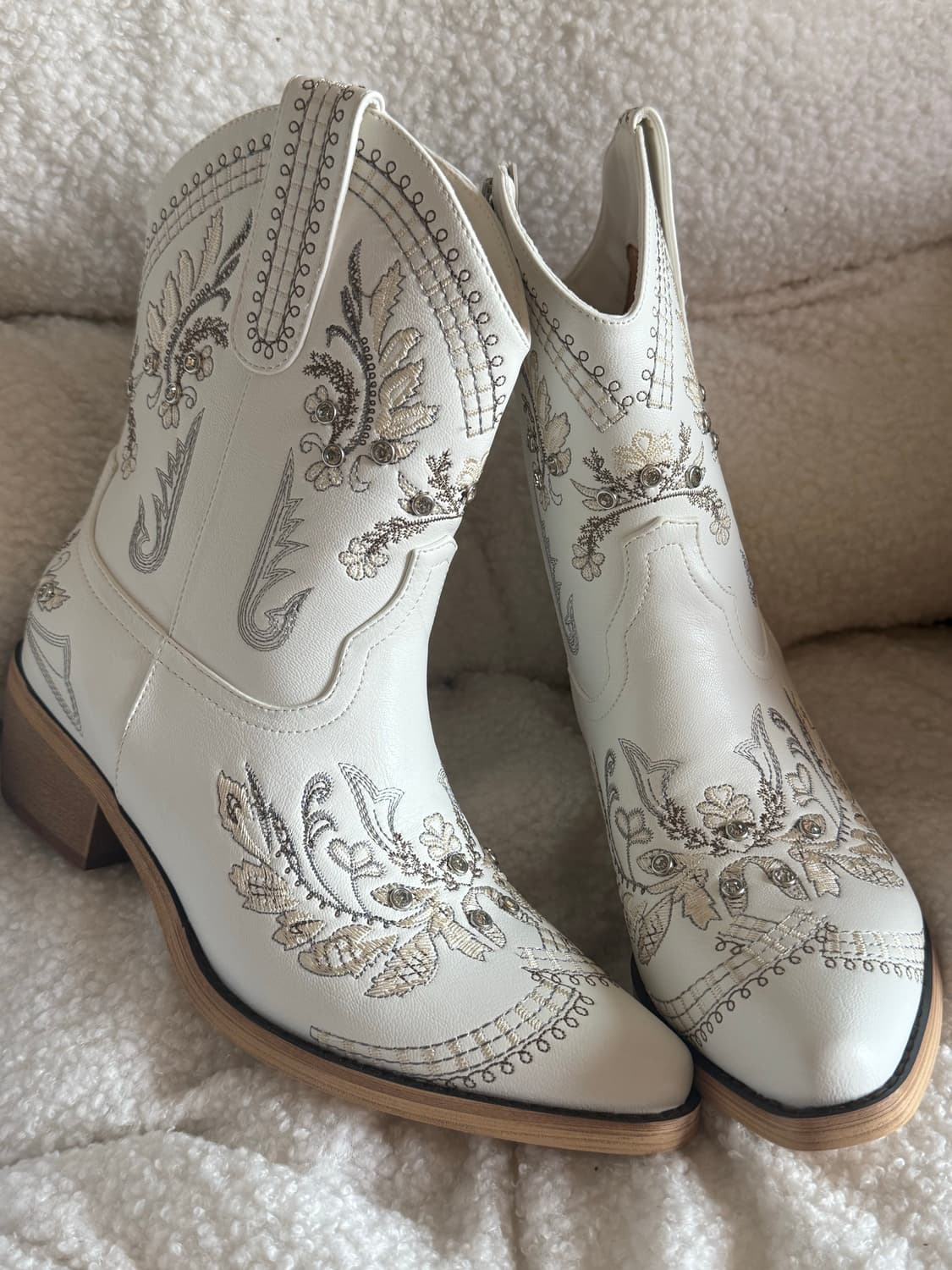 화이트 웨스턴 부츠 상품이미지3