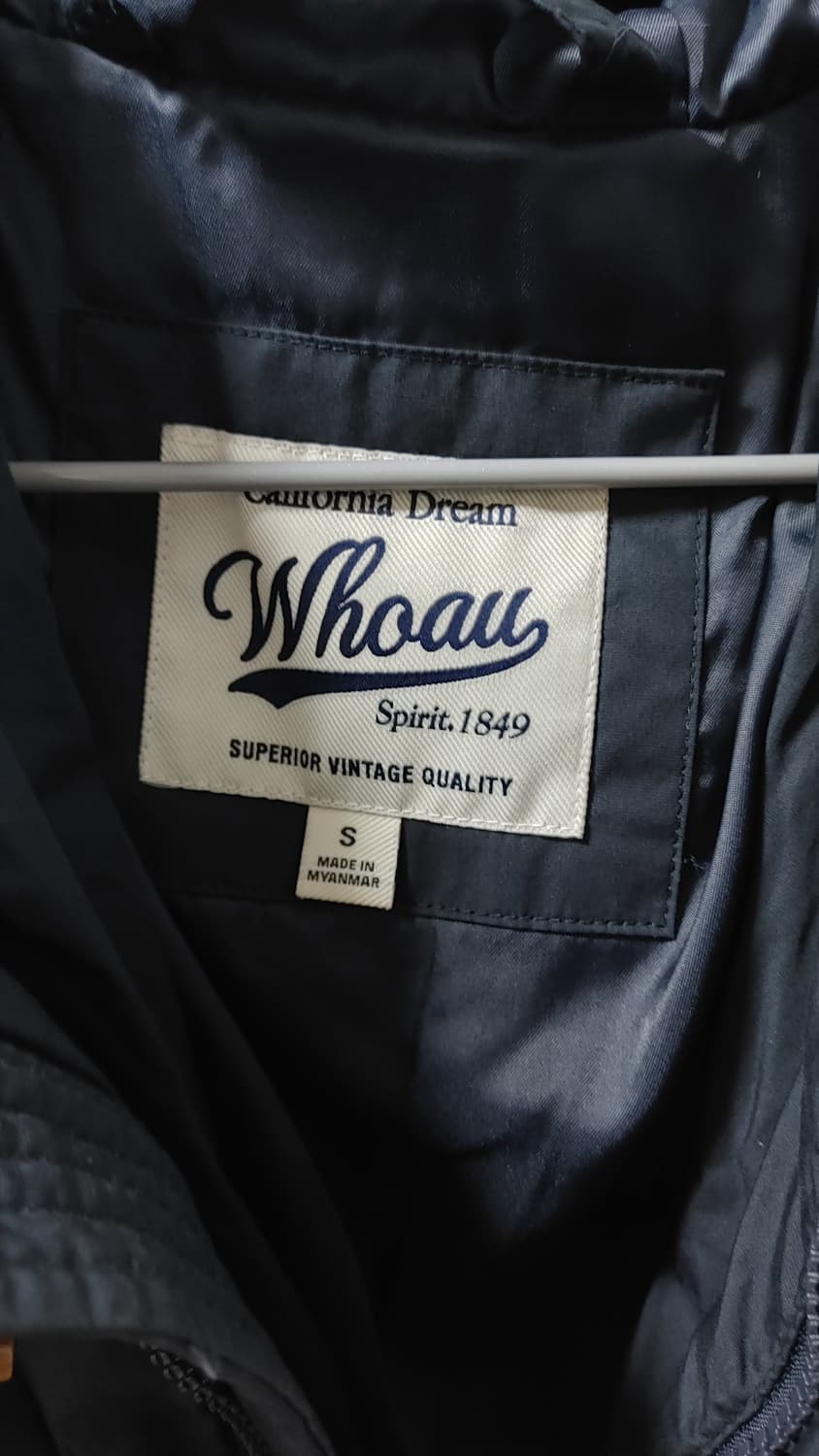 후아유 토글 패딩 S 상품이미지3