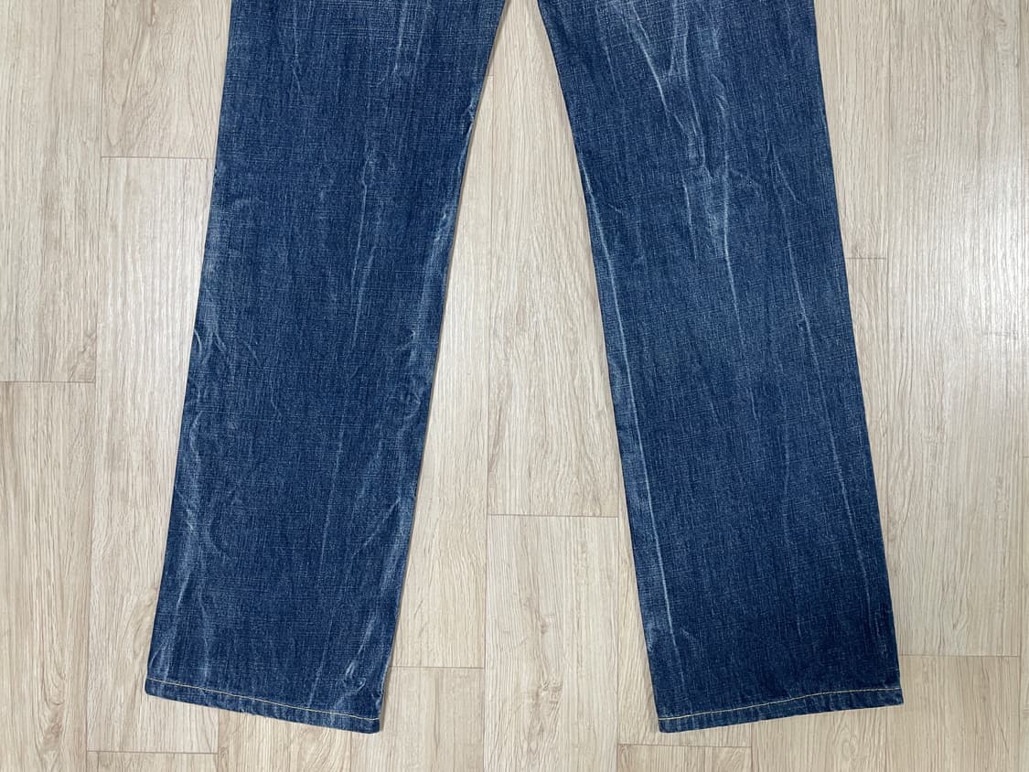 30) 00s 리바이스 재팬 502 일자핏 번개워싱 청바지(LVC&RRL 상품이미지10