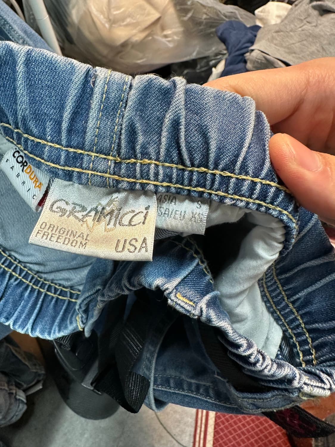 GRAMICCI 루즈 테이퍼드핏 데님 상품이미지7