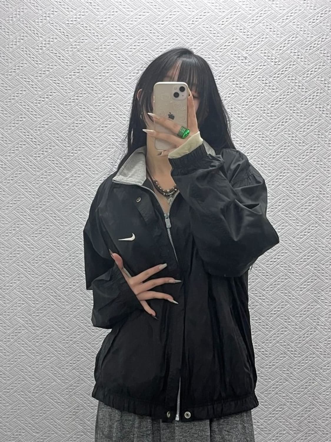 나이키 올드스쿨 빈티지 바람막이 자켓 XL C08381 상품이미지2