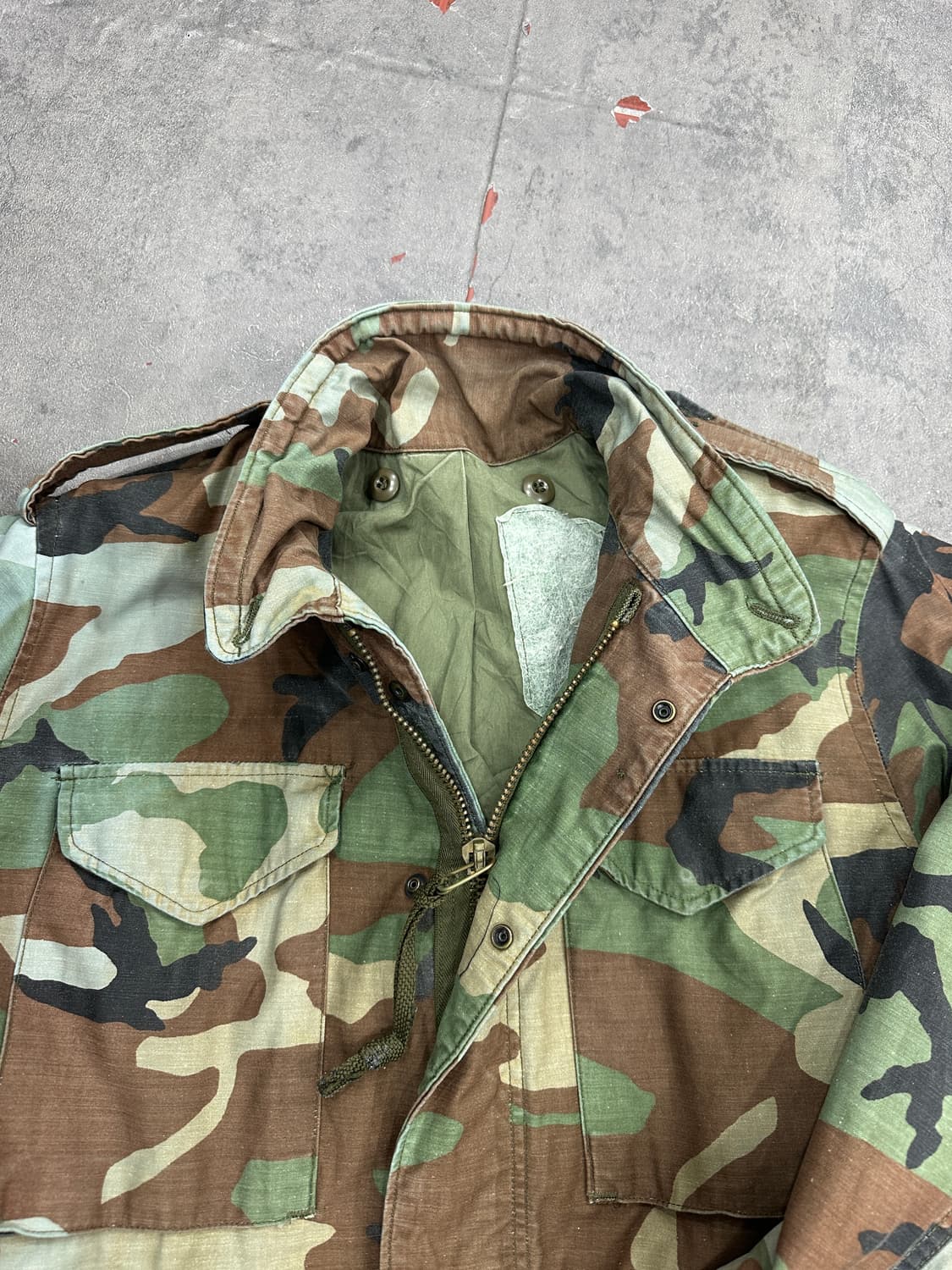 미군 카모플라주 밀리터리 야상 상품이미지4