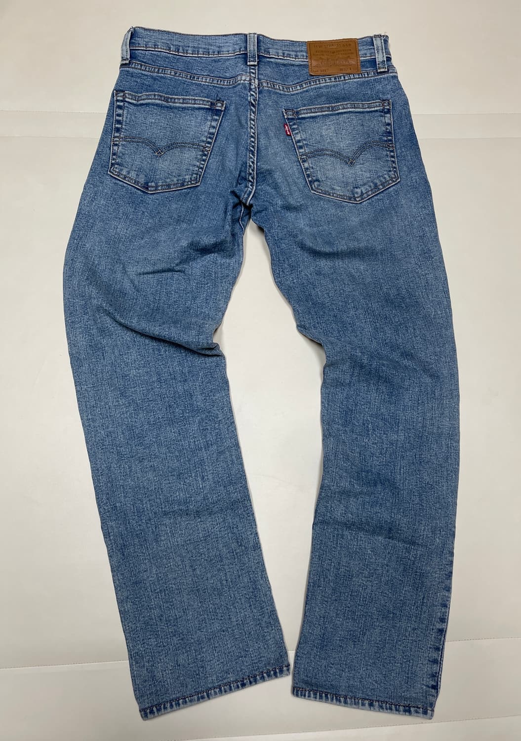 리바이스 511 가죽패치 빅e 스판 데님팬츠 W32 L32 상품이미지2