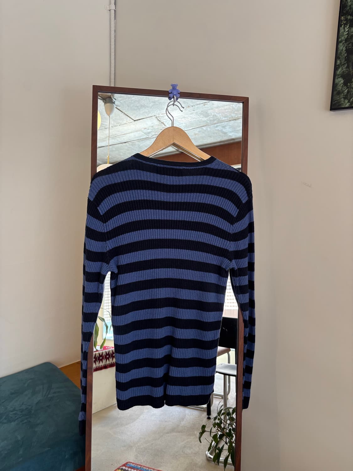 폴로 랄프로렌 스트라이프 골지 니트스웨터 상품이미지7