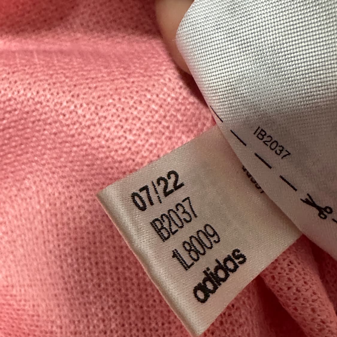 아디다스 핑크 니트 가디건  상품이미지5