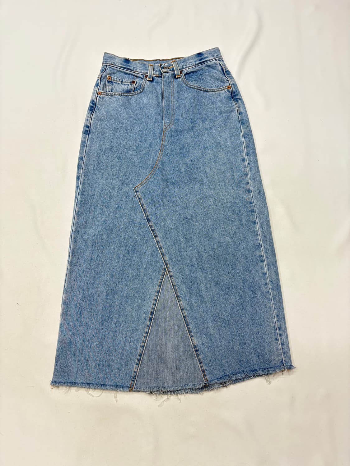 리바이스 빈티지 커스텀 데님 스커트 상품이미지4