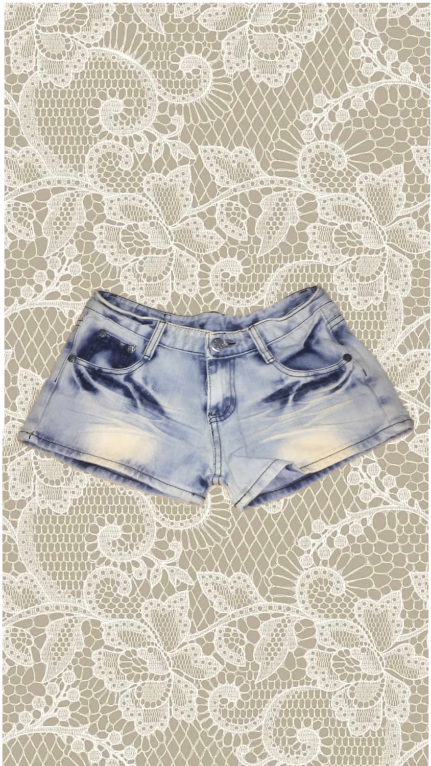 Y2k 워싱 숏팬츠 상품이미지1