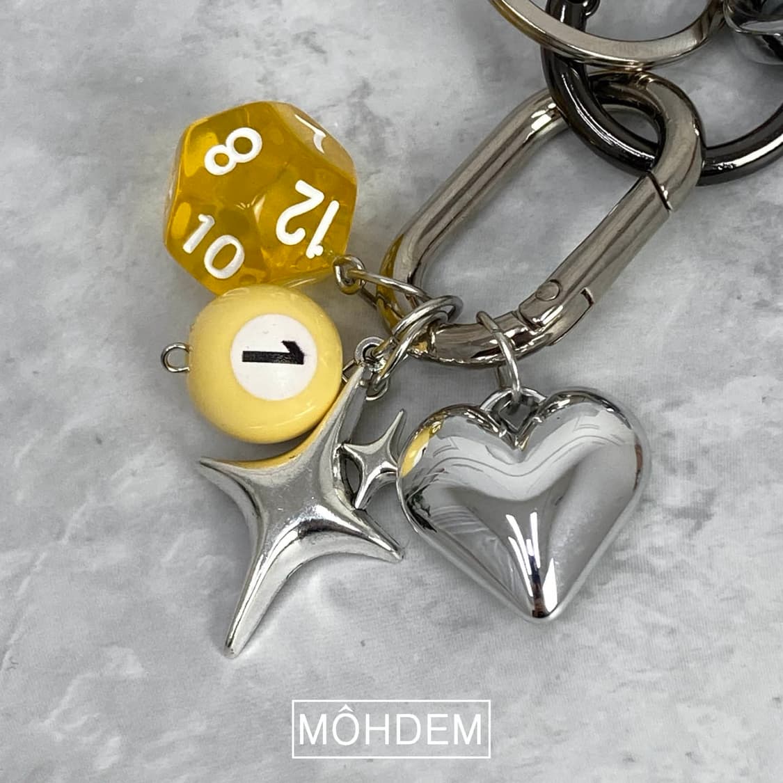 [Unisex] 립밤 3종 키링 열쇠고리 옐로우 상품이미지7