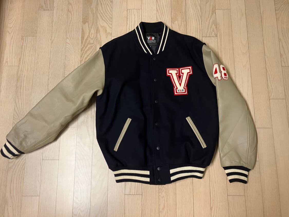 일본 브랜드 Van Jac 반자켓 바시티 자켓 LL XL 105 빈티지 상품이미지3
