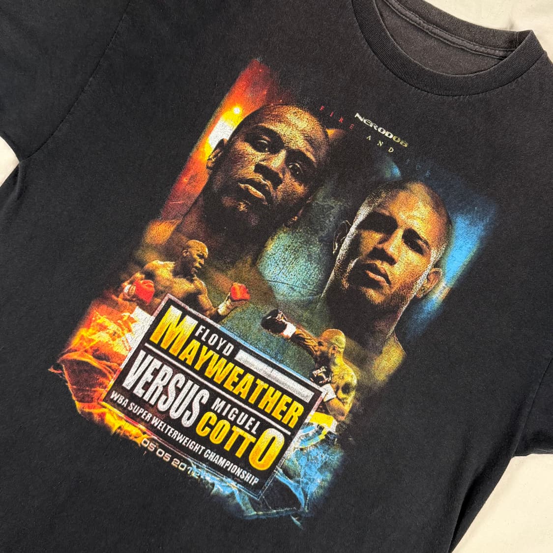 메이웨더 VS 코토 프린팅 반팔 티셔츠 반팔티 상품이미지2