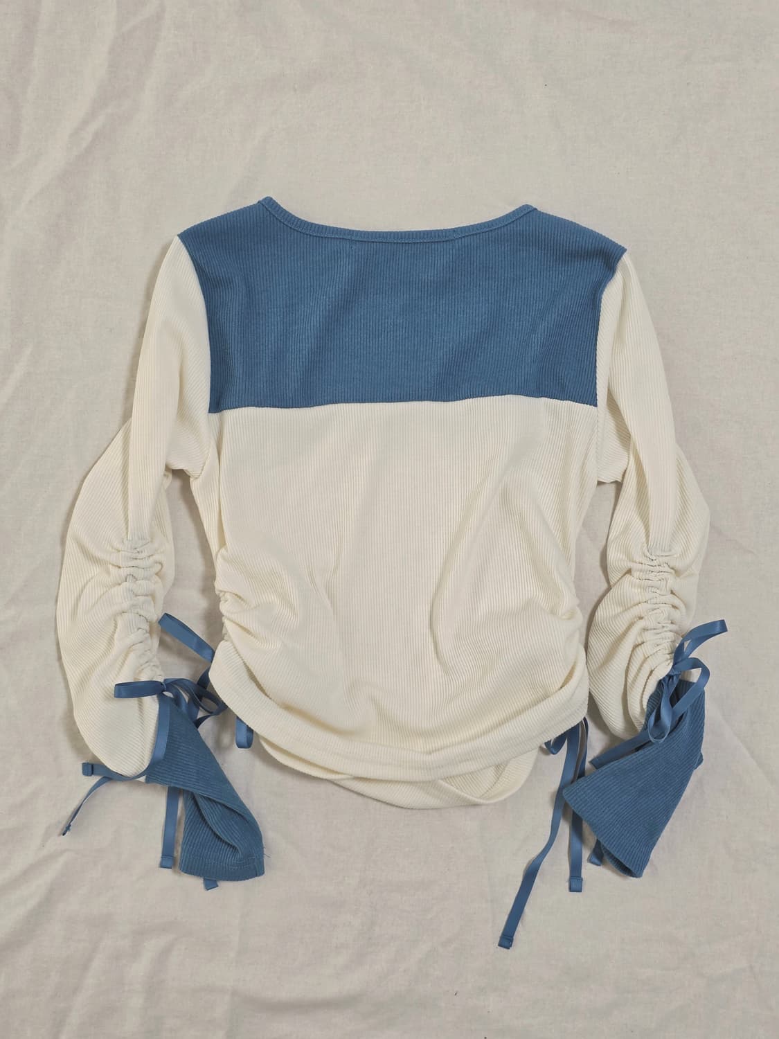 LARTIGENT 라티젠 투톤 셔링 티 상품이미지5