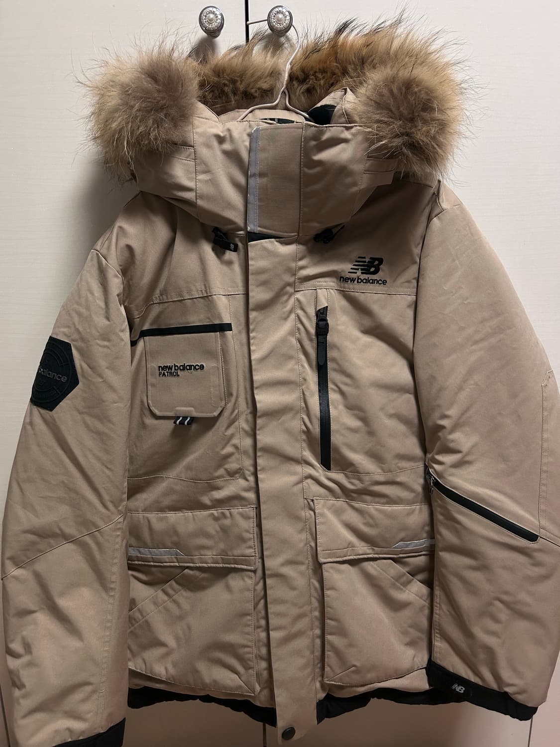 뉴발란스 패트롤 구스다운 점퍼 베이지 95(M) 상품이미지1