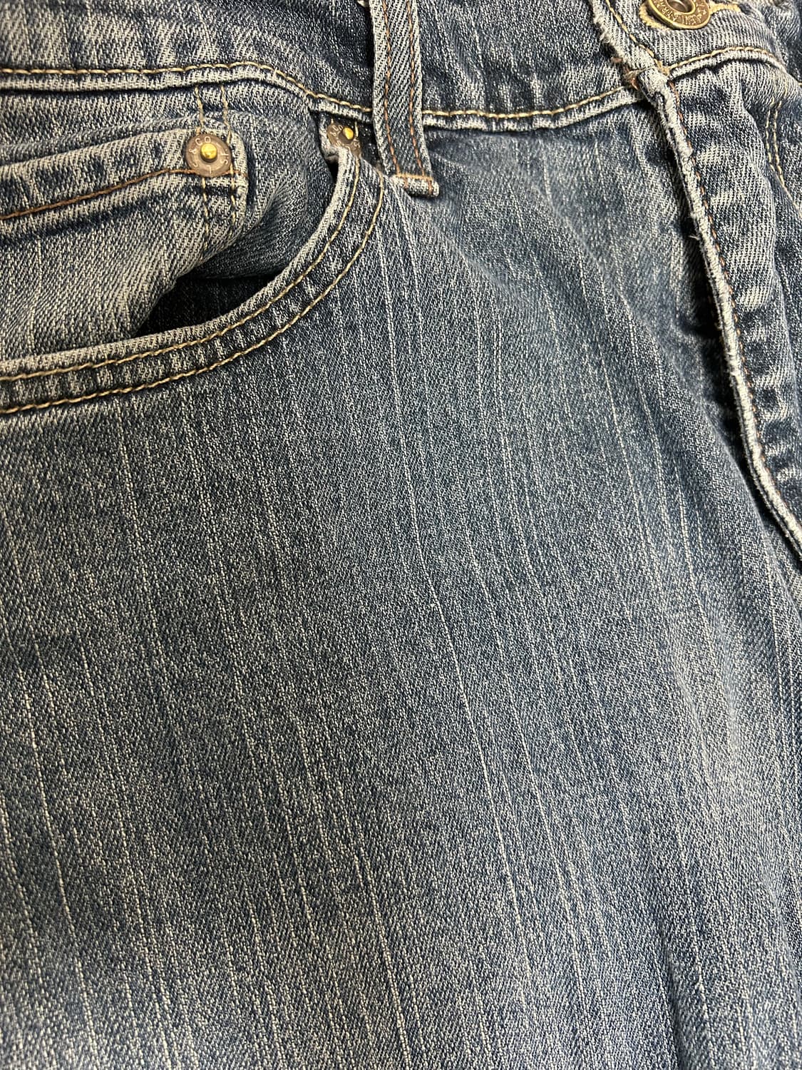 리바이스 505 레귤러핏 데님팬츠 W36 L32 상품이미지5