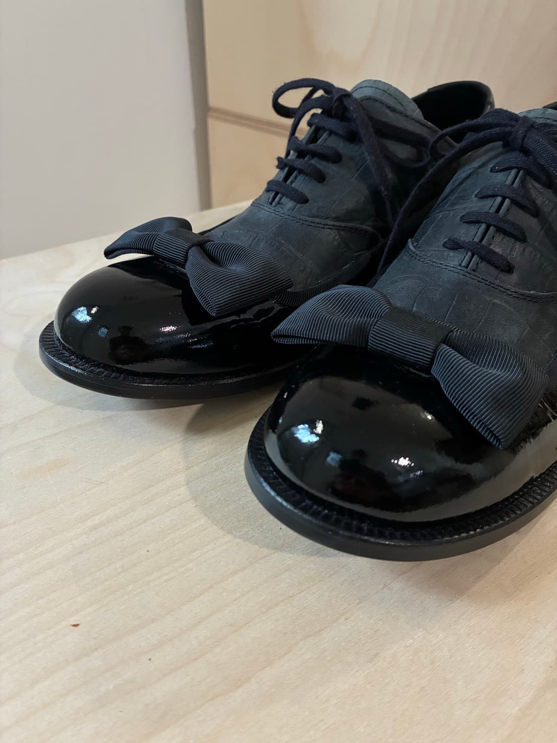 꼼데가르송 리본 구두 상품이미지3