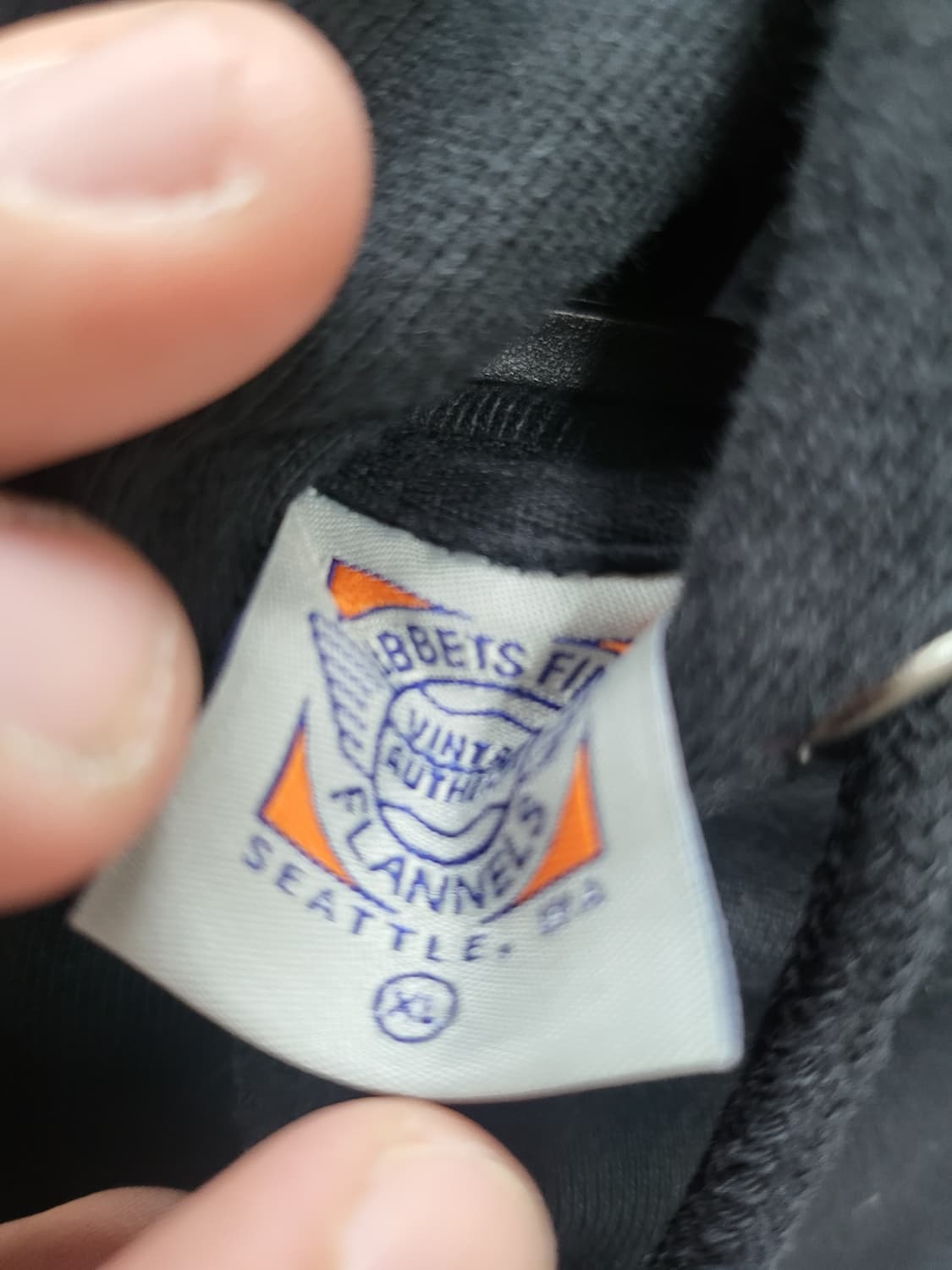 IBFD 블랙 후드티 XL 상품이미지2