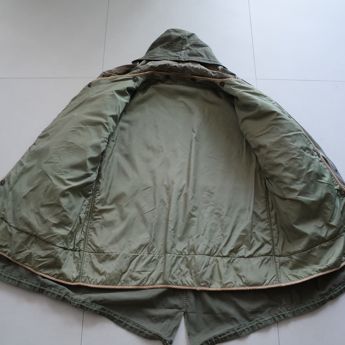 51년 극초기 M-51 진나다 피쉬테일 파카 상품이미지4
