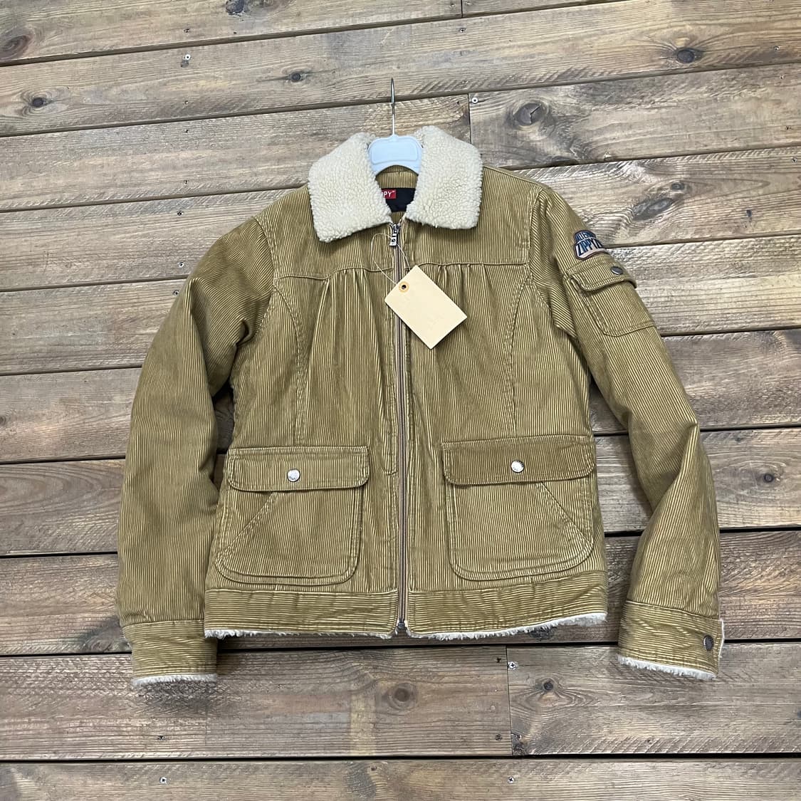 빈티지 와이투케이 골덴 양털자켓 지피  상품이미지1