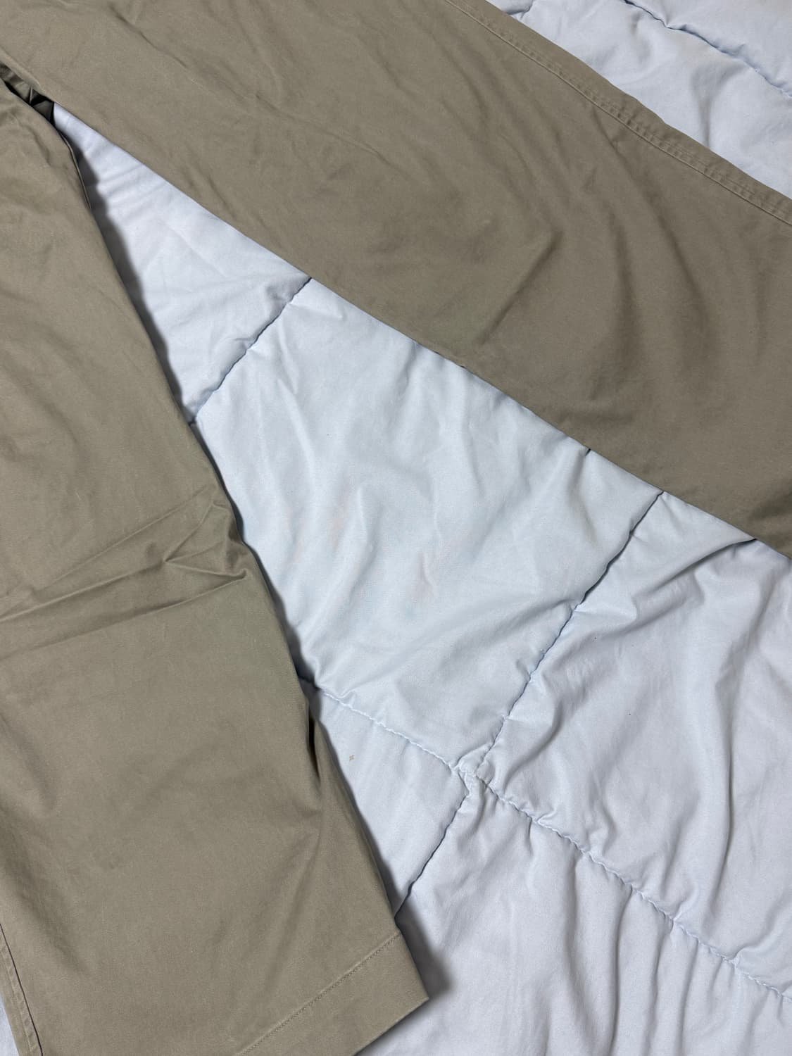 [XS] 이얼즈어고 와이드 치노 팬츠 Y-950 카키 상품이미지3