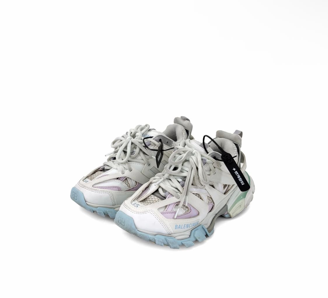 [35] 발렌시아가 여성 트랙 스니커즈 신발 화이트 파스텔 상품이미지3