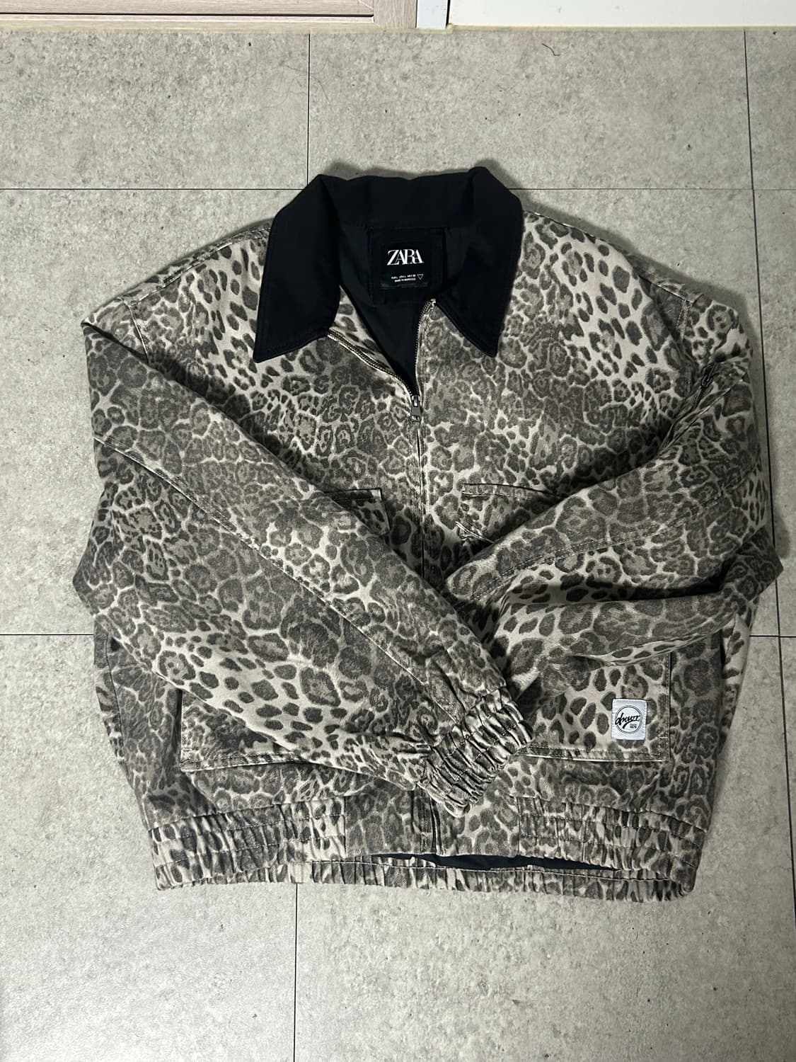 자라 레오파드 자켓 상품이미지1