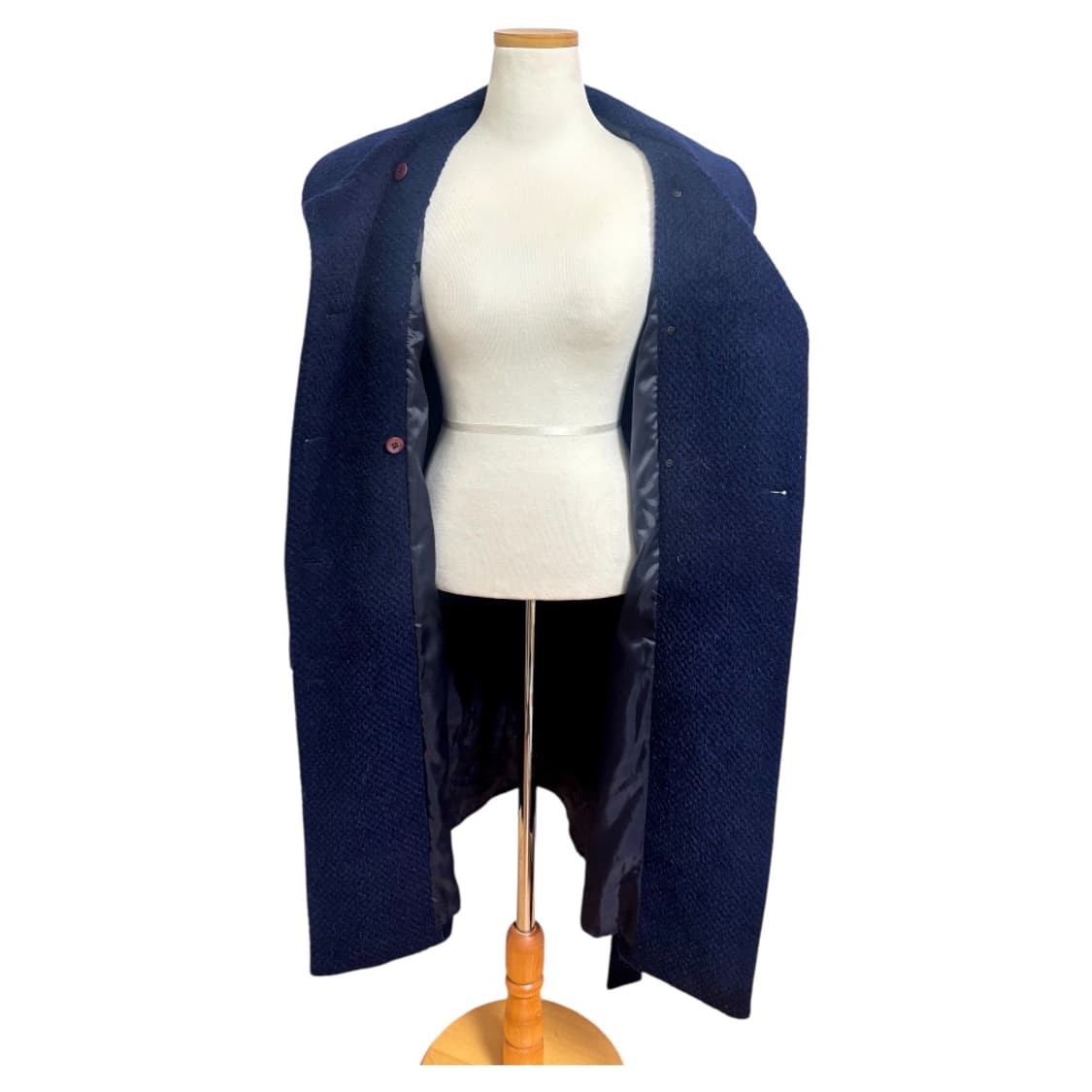 [무배] 리스트 네이비 벨티드 코트 울85% + 수리 알파카10% 상품이미지3