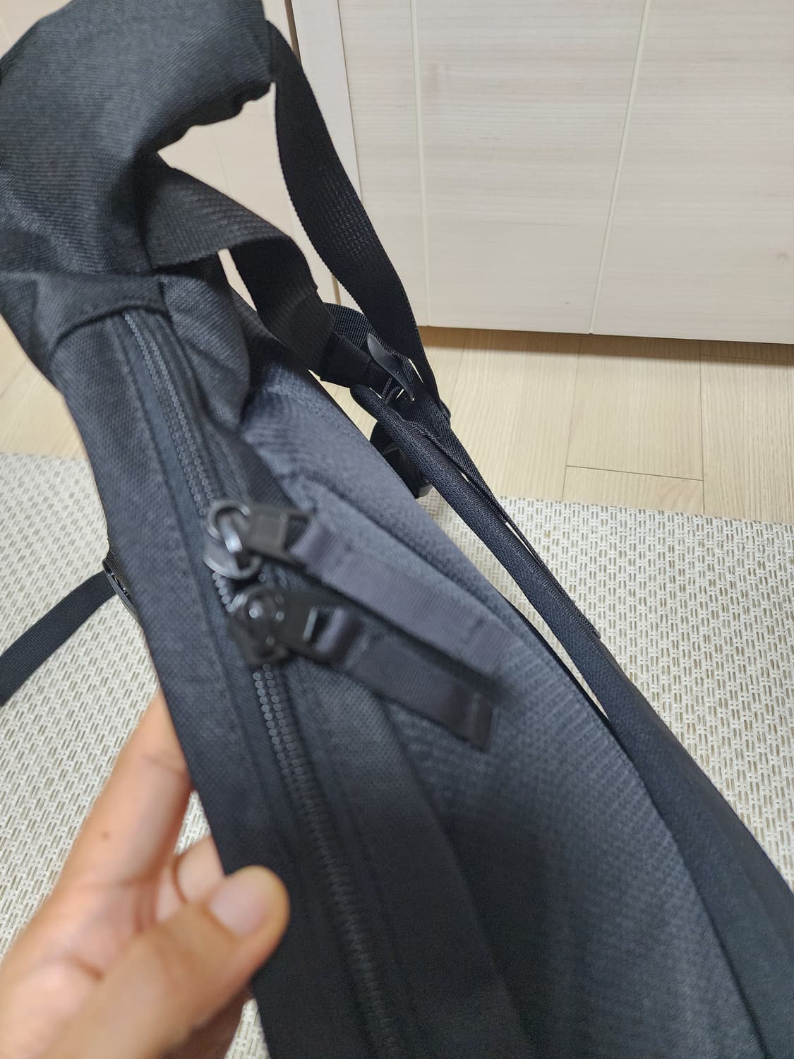 살로몬 카모 백팩 블랙 상품이미지6