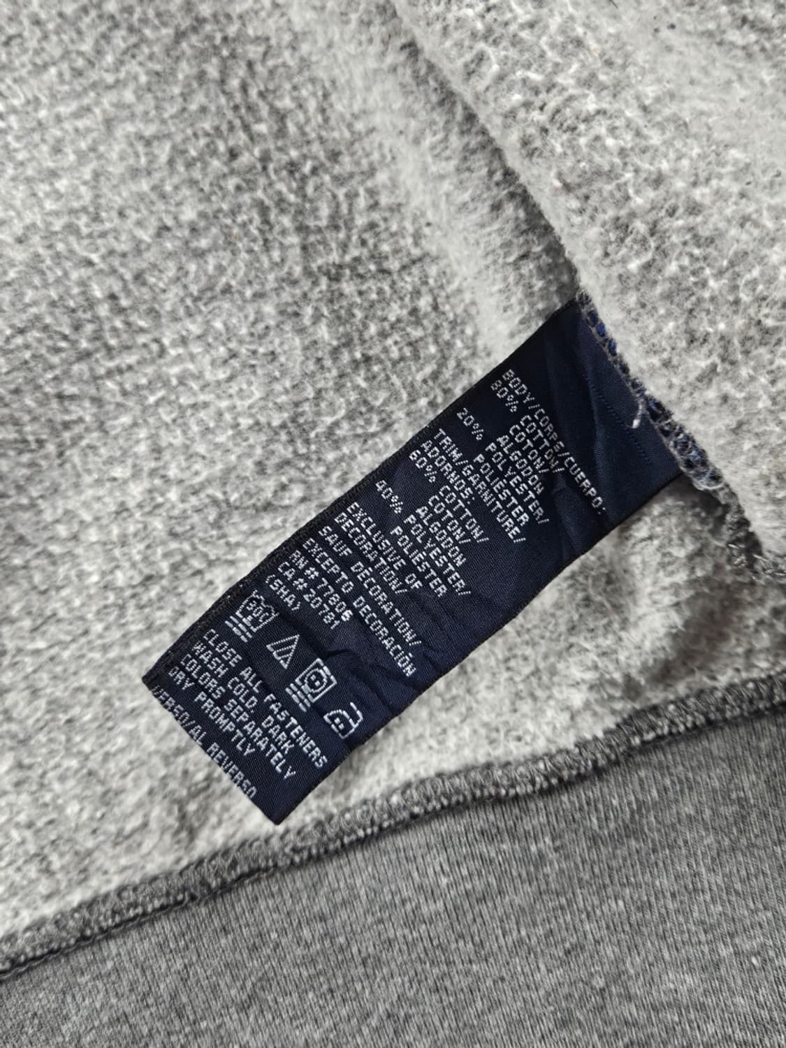 타미힐피거 부클 스펠아웃 스웻 후드집업 ( L ) / 11319 상품이미지10