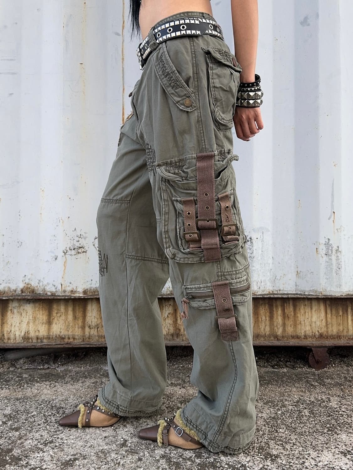 VTG military catgo pants 상품이미지5