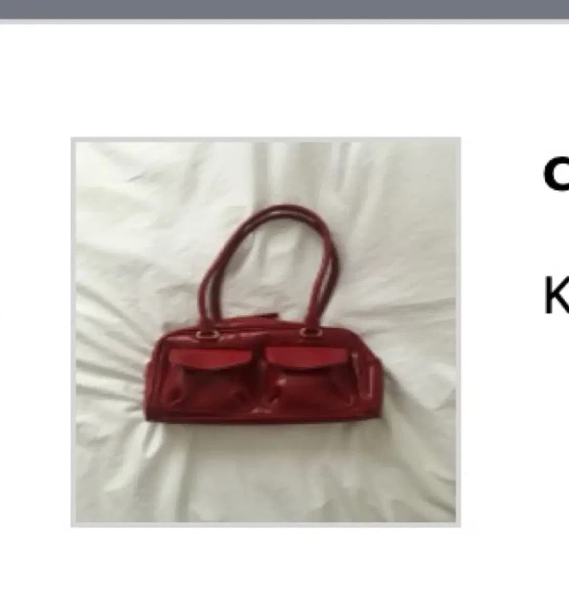 아워캐비넷 cherry pocket 가방 상품이미지1