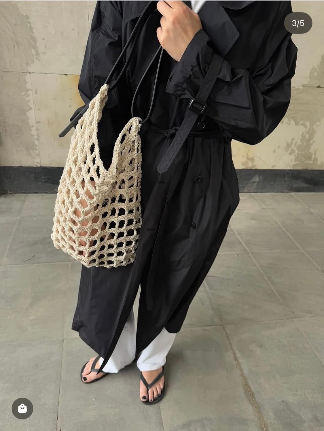 lfm 네트백 라지 아이보리 상품이미지5