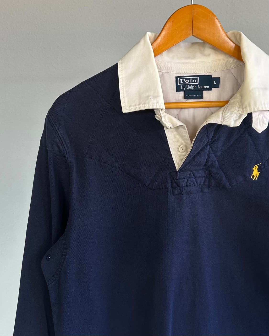 [L]폴로 랄프로렌 엘보 패치 럭비 티셔츠 상품이미지2