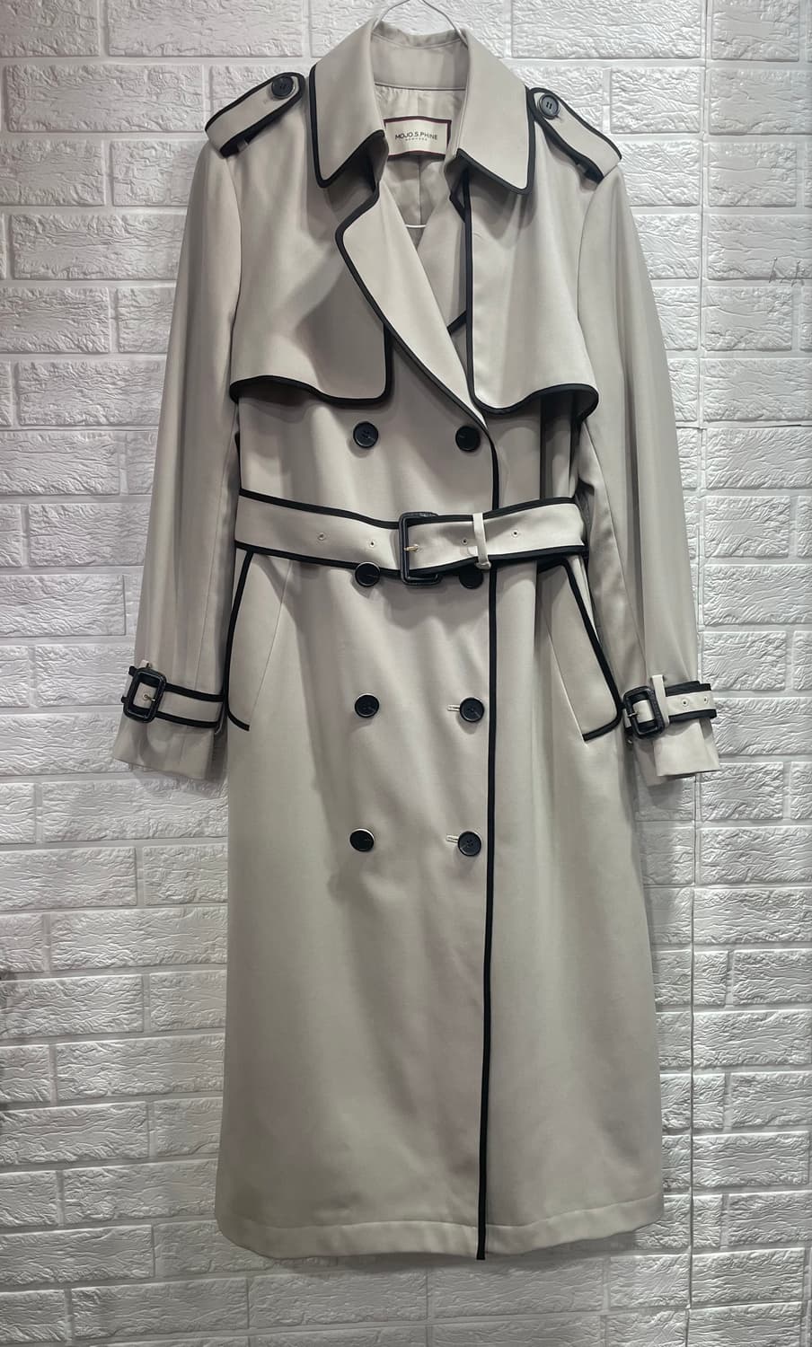 모조에스핀 트렌치코트:) 정가 99만원 (윤세아착용) 하객룩오피스룩출근룩 상품이미지2
