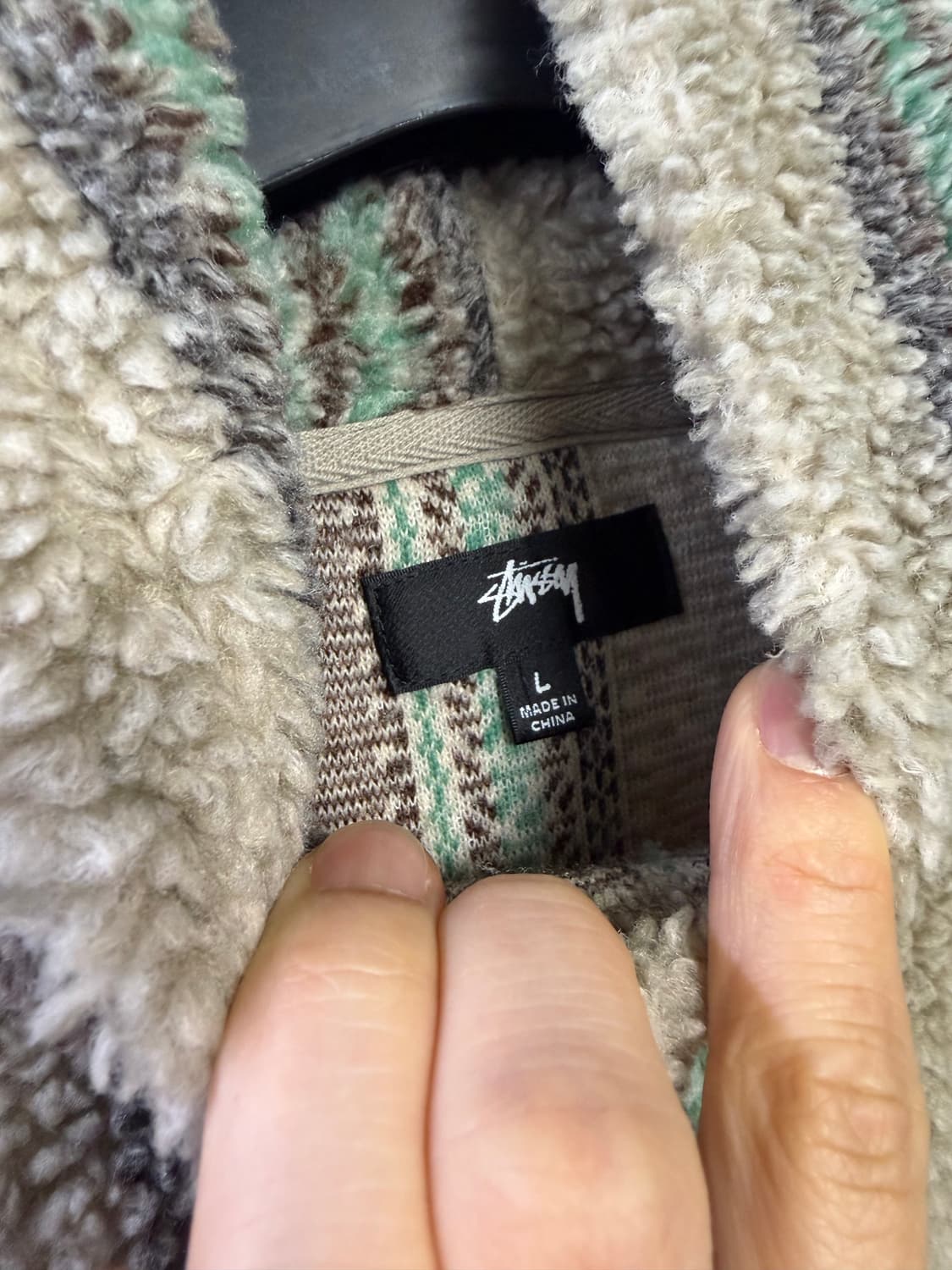 스투시 쉐르파 후드티 상품이미지2