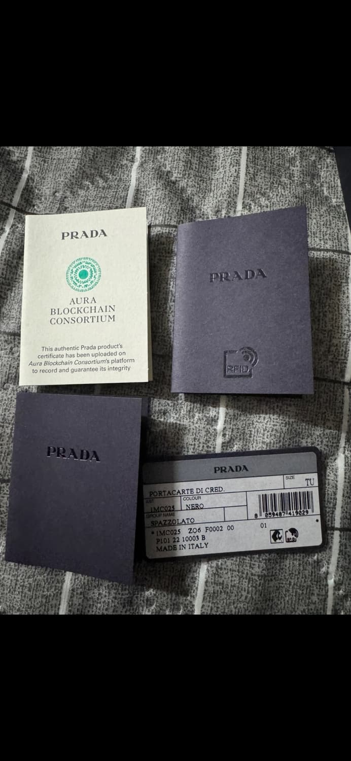 프라다 카드지갑 상품이미지3