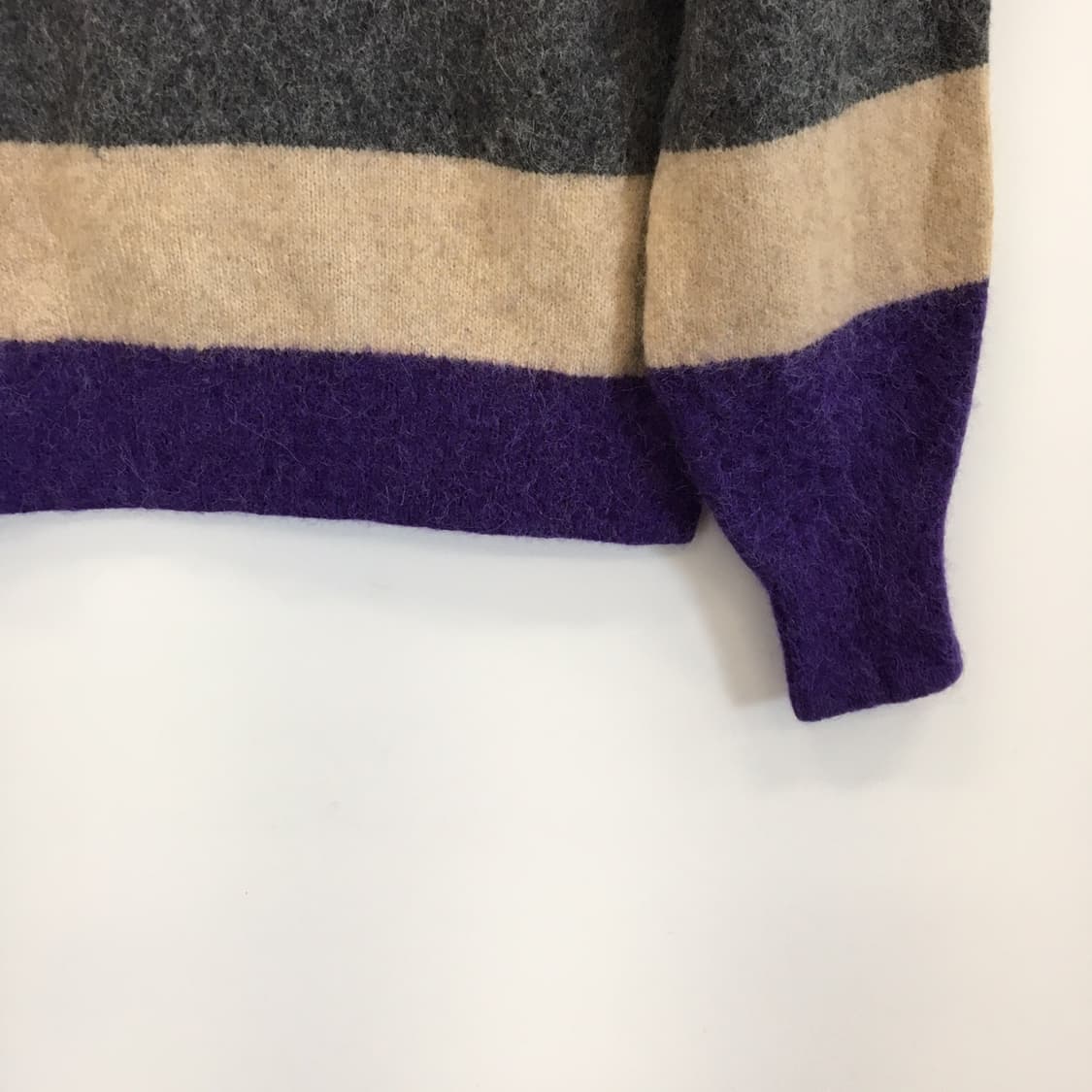 COS 코스 앙고라 컬러블록니트 M 상품이미지3