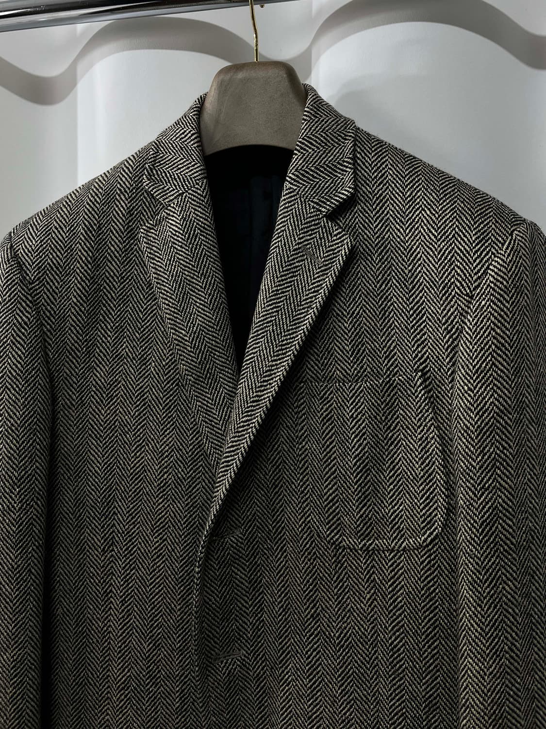 폴로 랄프로렌 헤링본 멀버리실크 린넨 울 스포츠 코트 자켓 상품이미지4