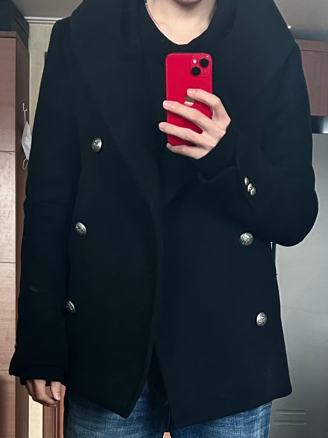 발망 후드 코트 상품이미지3