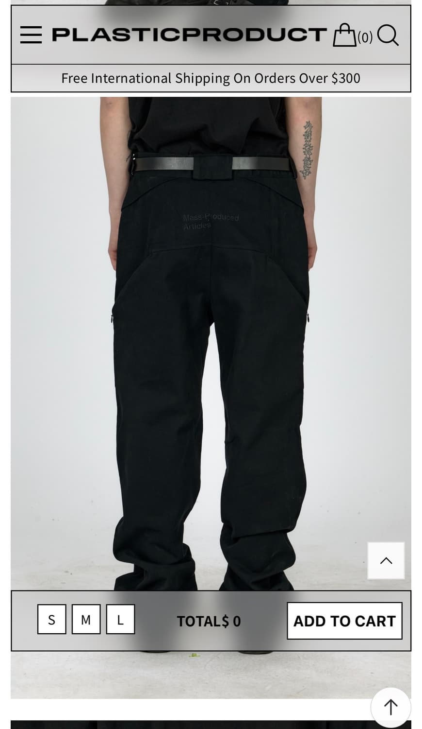 MPa PLANT PANTS (BLACK) 상품이미지1