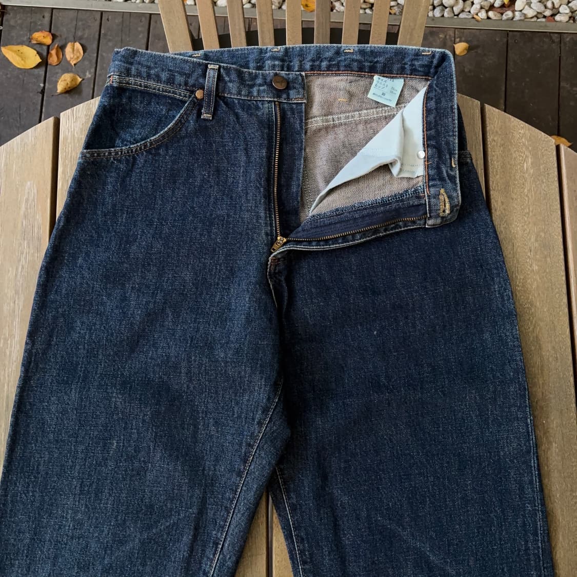 랭글러 Wrangler 재팬 블루벨 라인 스트레이트 데님팬츠 상품이미지5