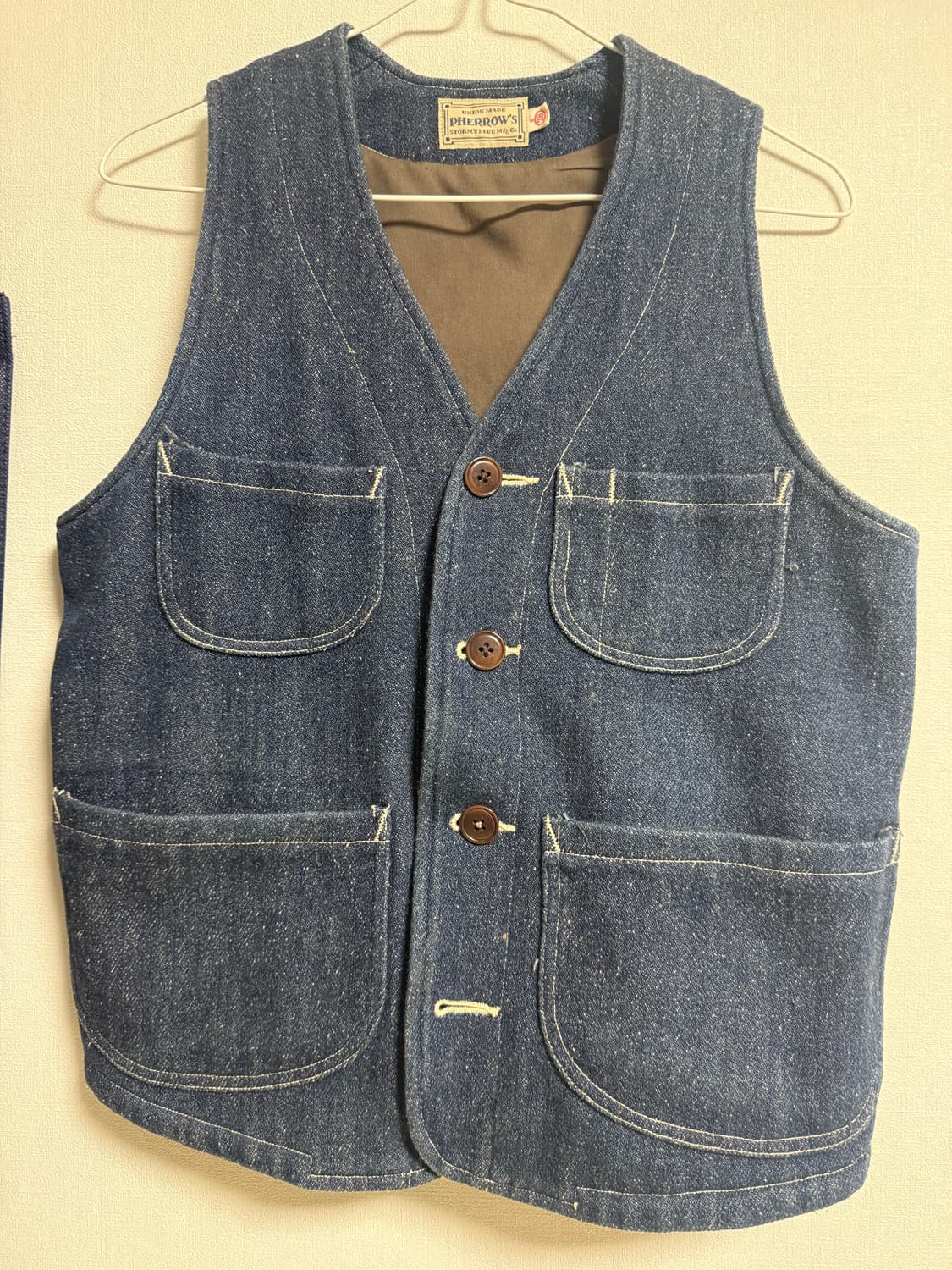 페로우즈 데님 베스트 상품이미지1