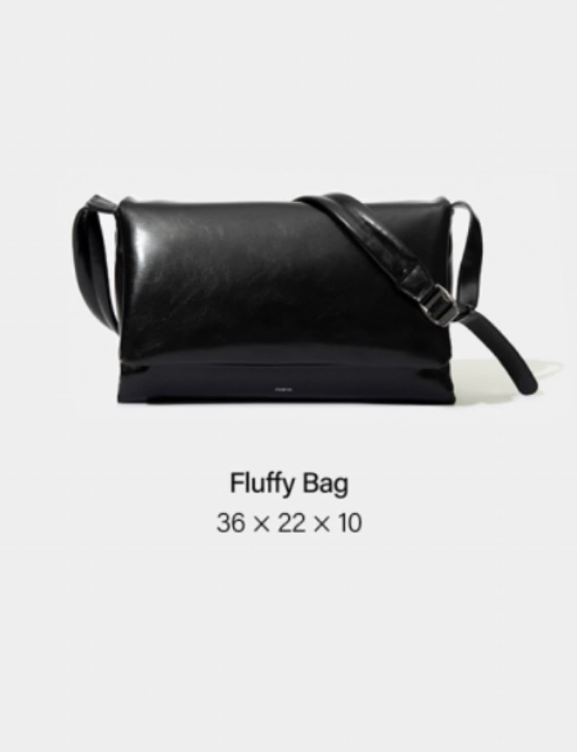 스탠드오일 플러피백 블랙 상품이미지1