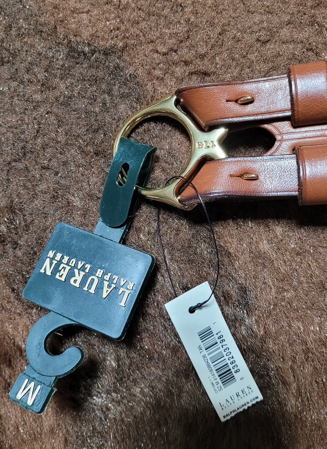 폴로 랄프로렌  로렌 가죽 디자인 벨트 상품이미지4