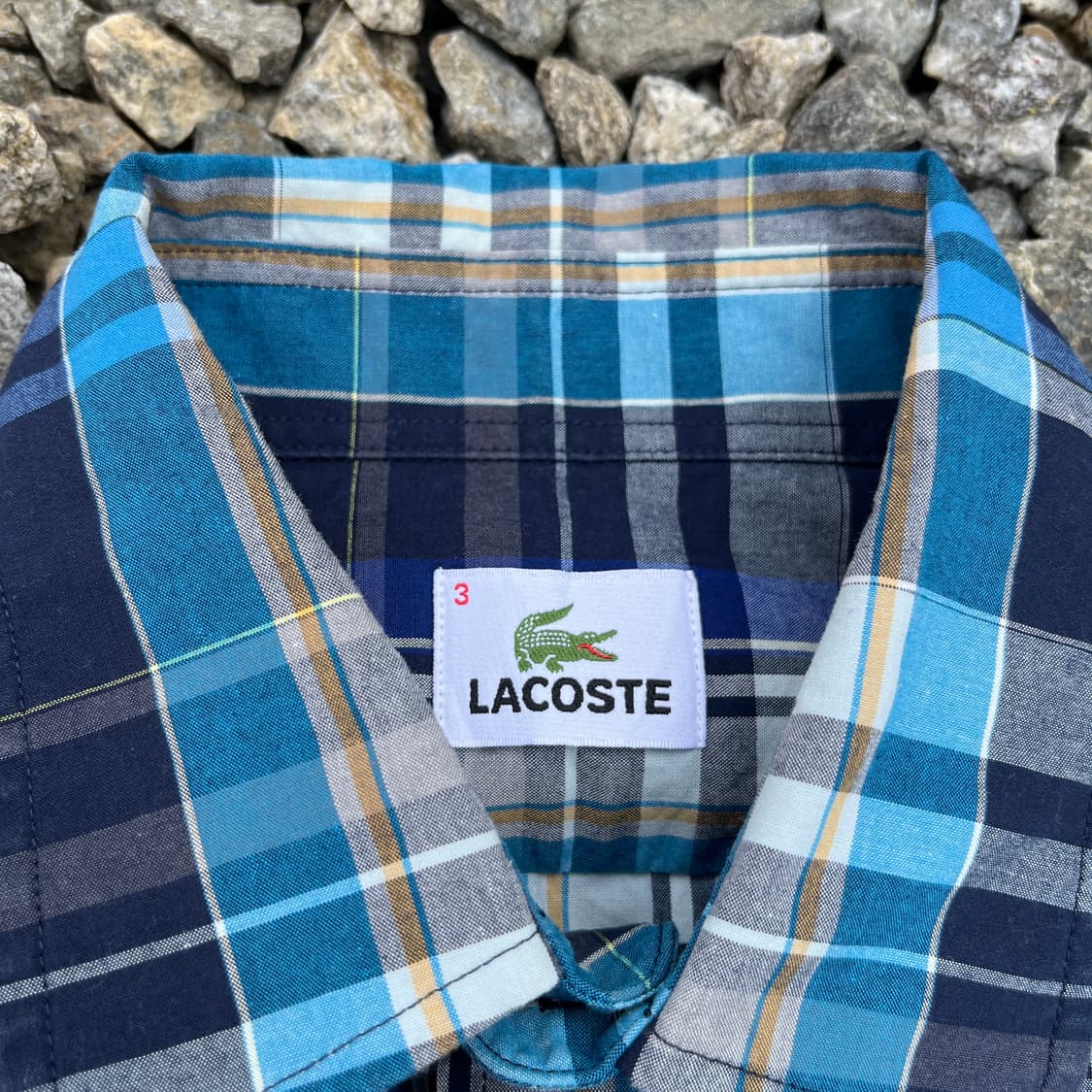 라코스테 체크셔츠(실측확인) 상품이미지2