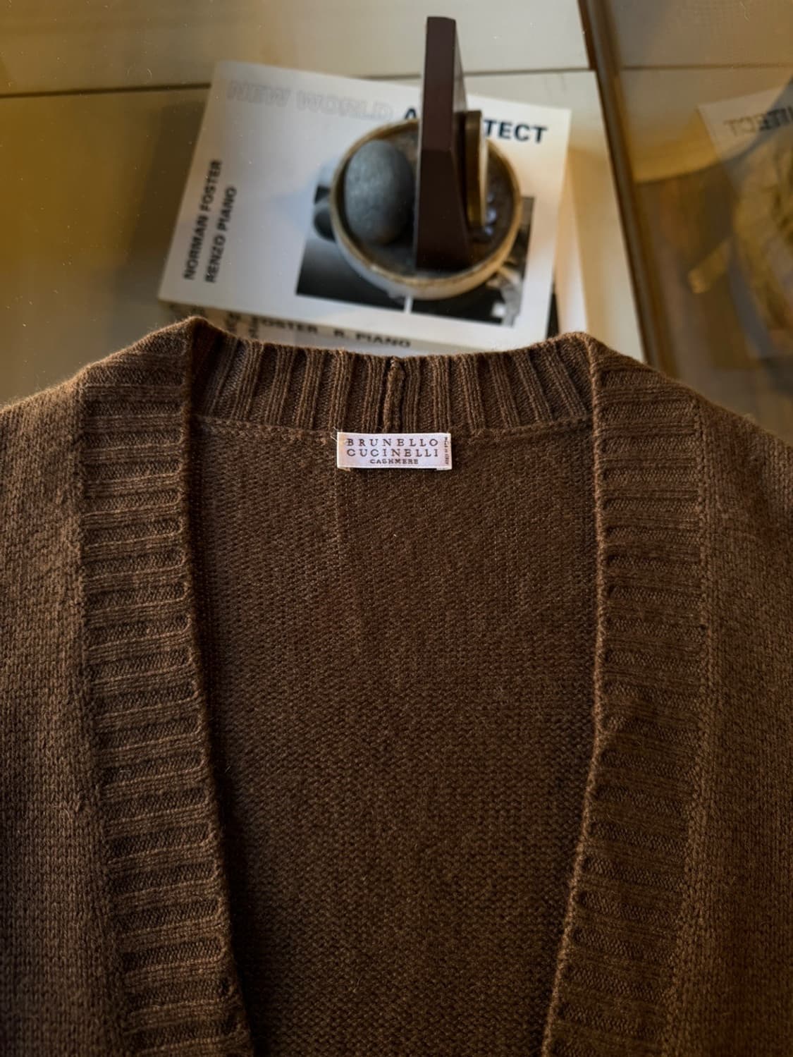 브루넬로 쿠치넬리 울 캐시미어 가디건 55~66 상품이미지6