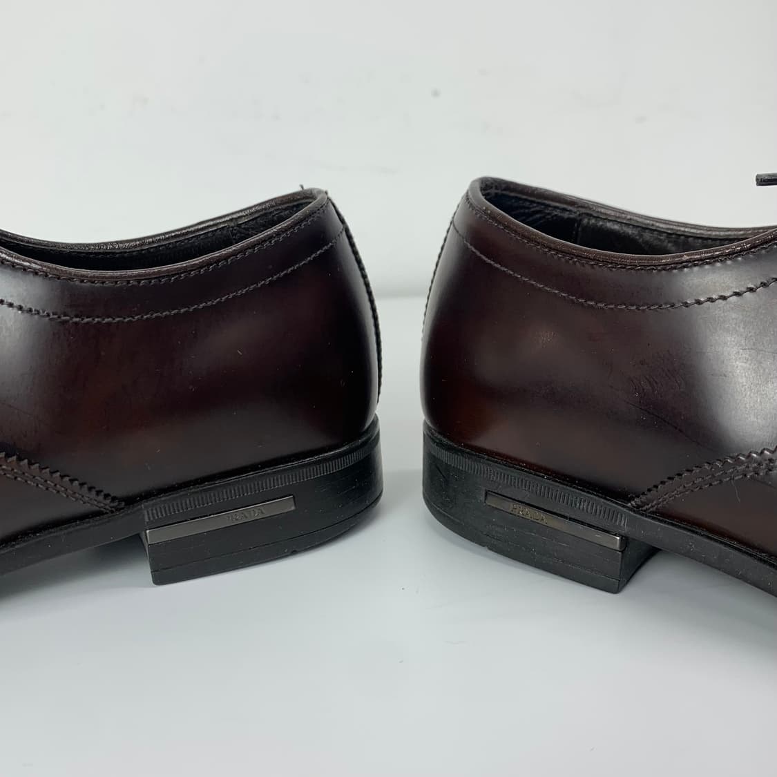 프라다 레더 더비 슈즈 상품이미지5